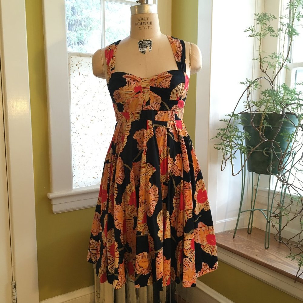 French Connection Flirty Patterned Summer Dress